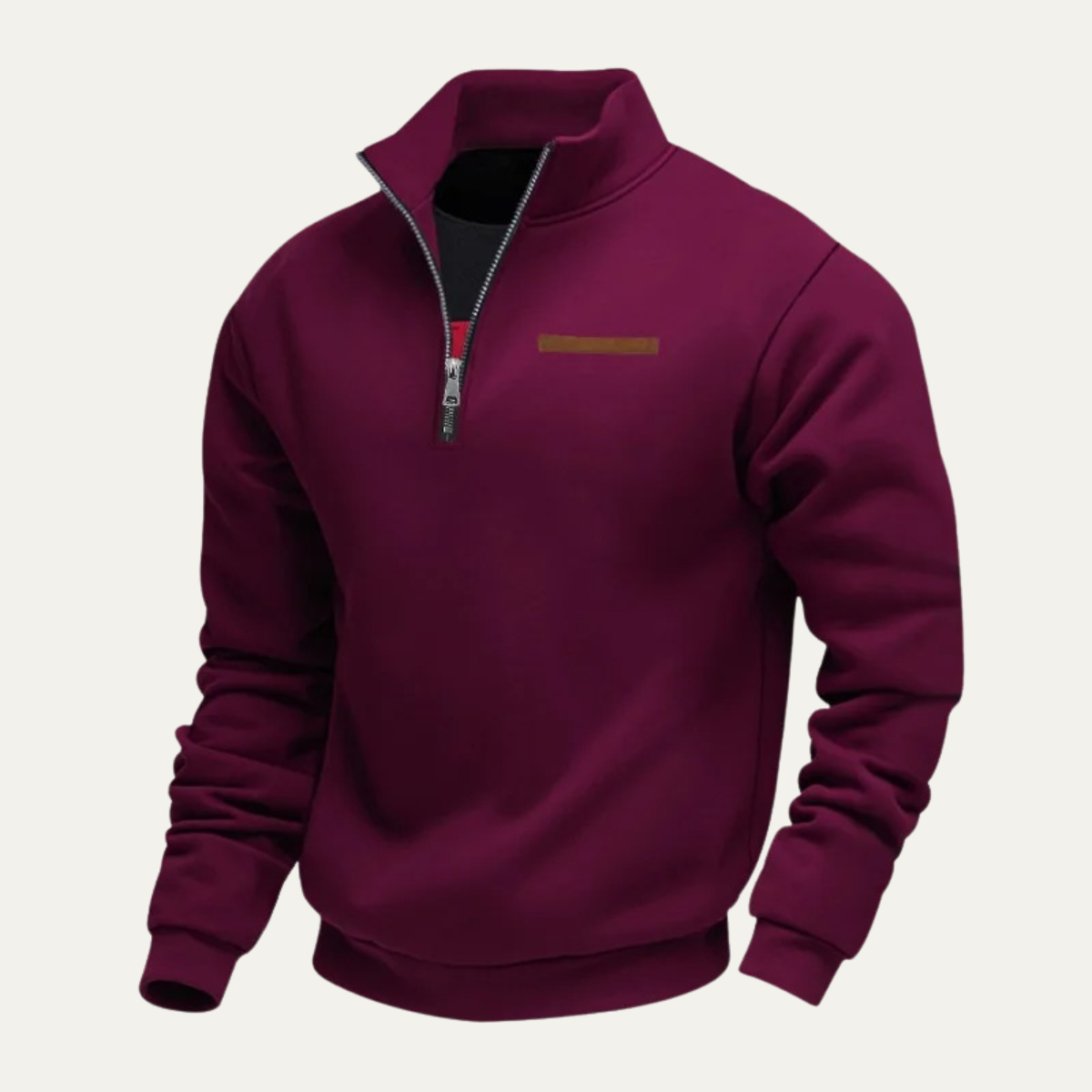 Silverbrook half-zip trui
