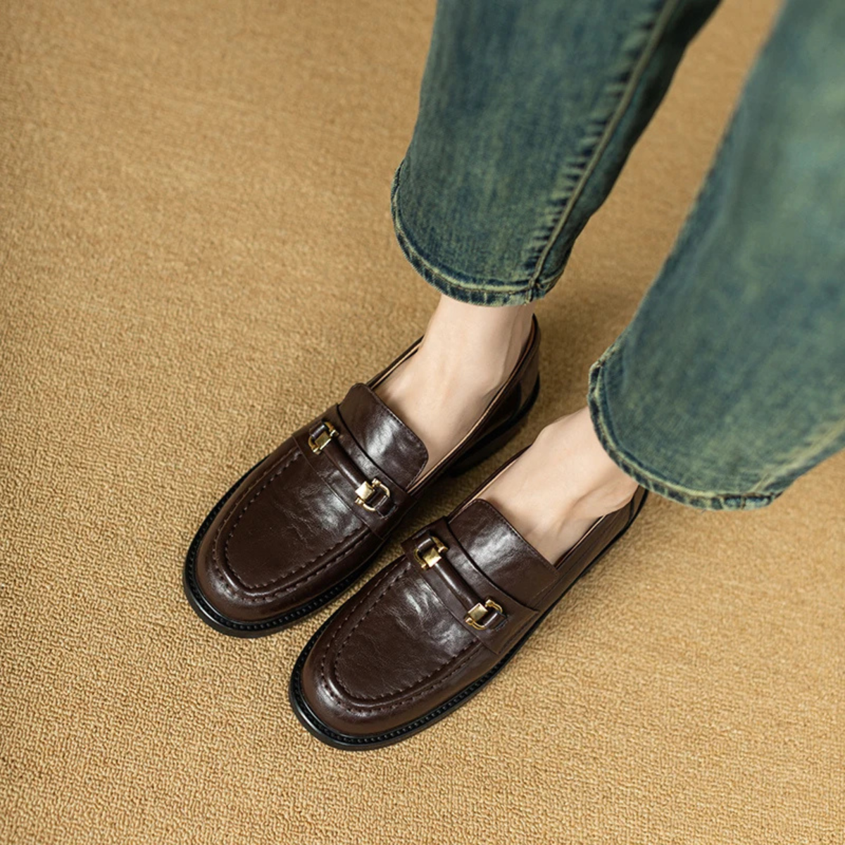 Montepulciano leren loafer
