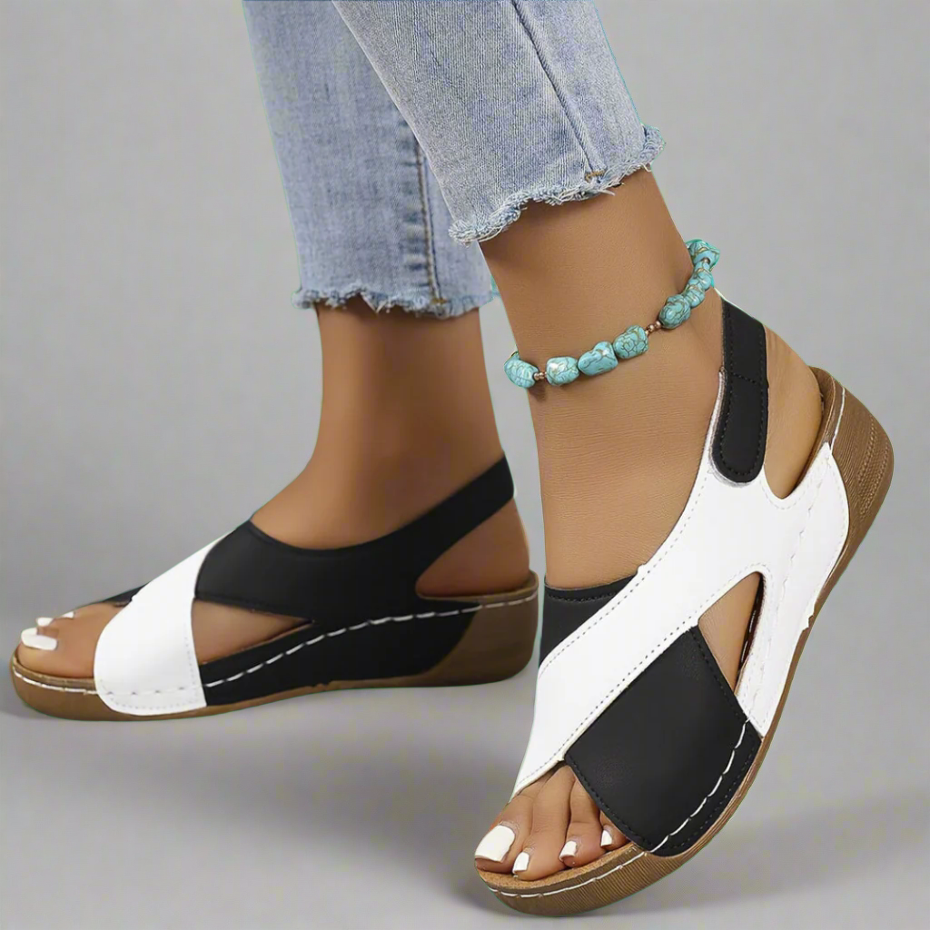 Kendra - Orthopedische sandalen colorblock
