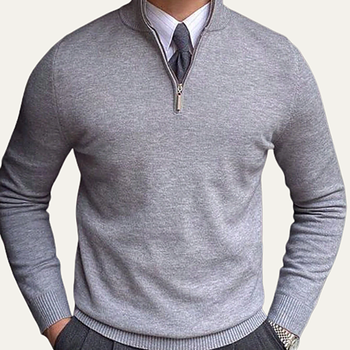Brookline Ridge kasjmier trui