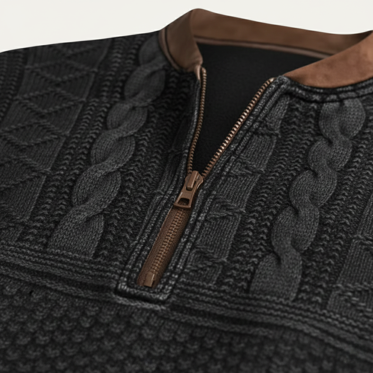 Siena half-zip trui