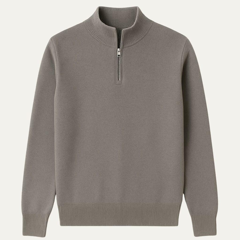 Old Money half-zip trui