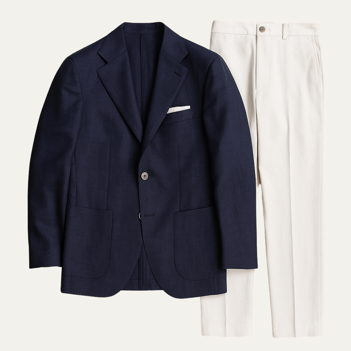 Harwood tweedelig pak slim fit