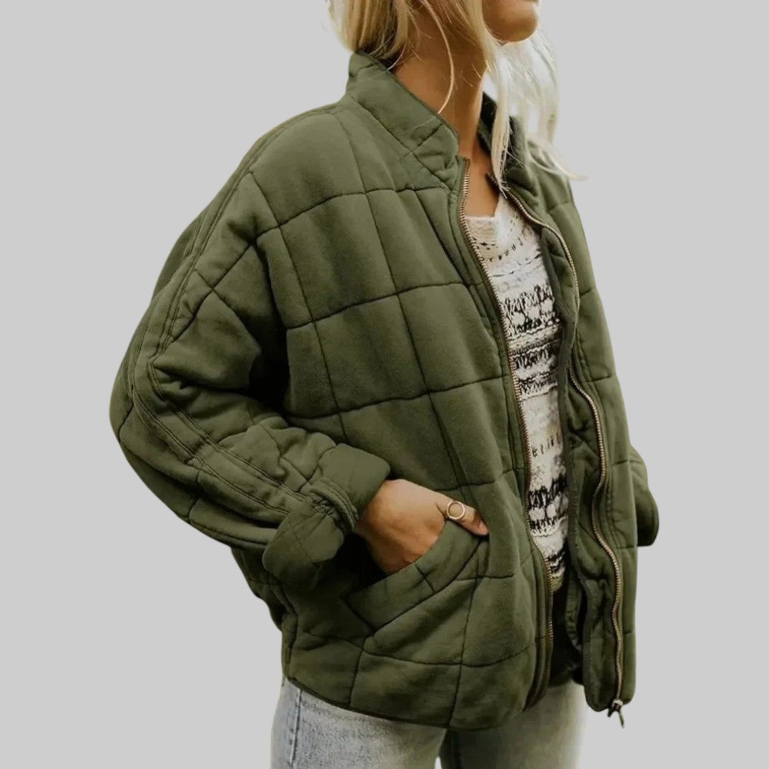 Josiane™ | Elegant oversized gewatteerd jack