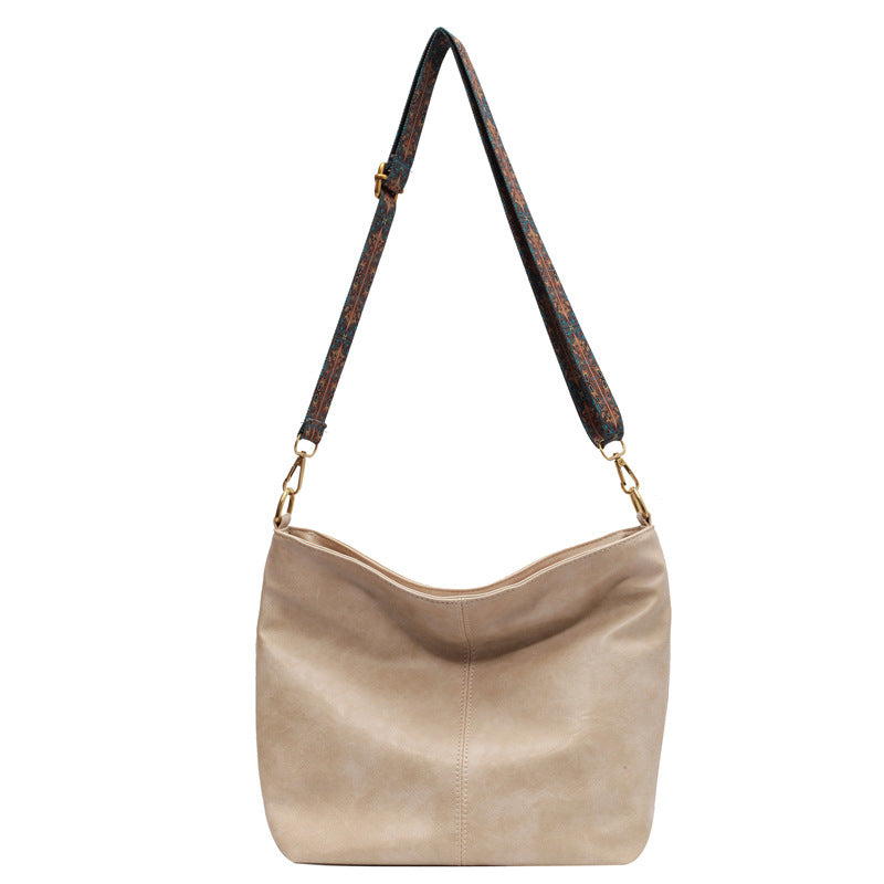 Marian™ | Vintage leren tas met schouderriem