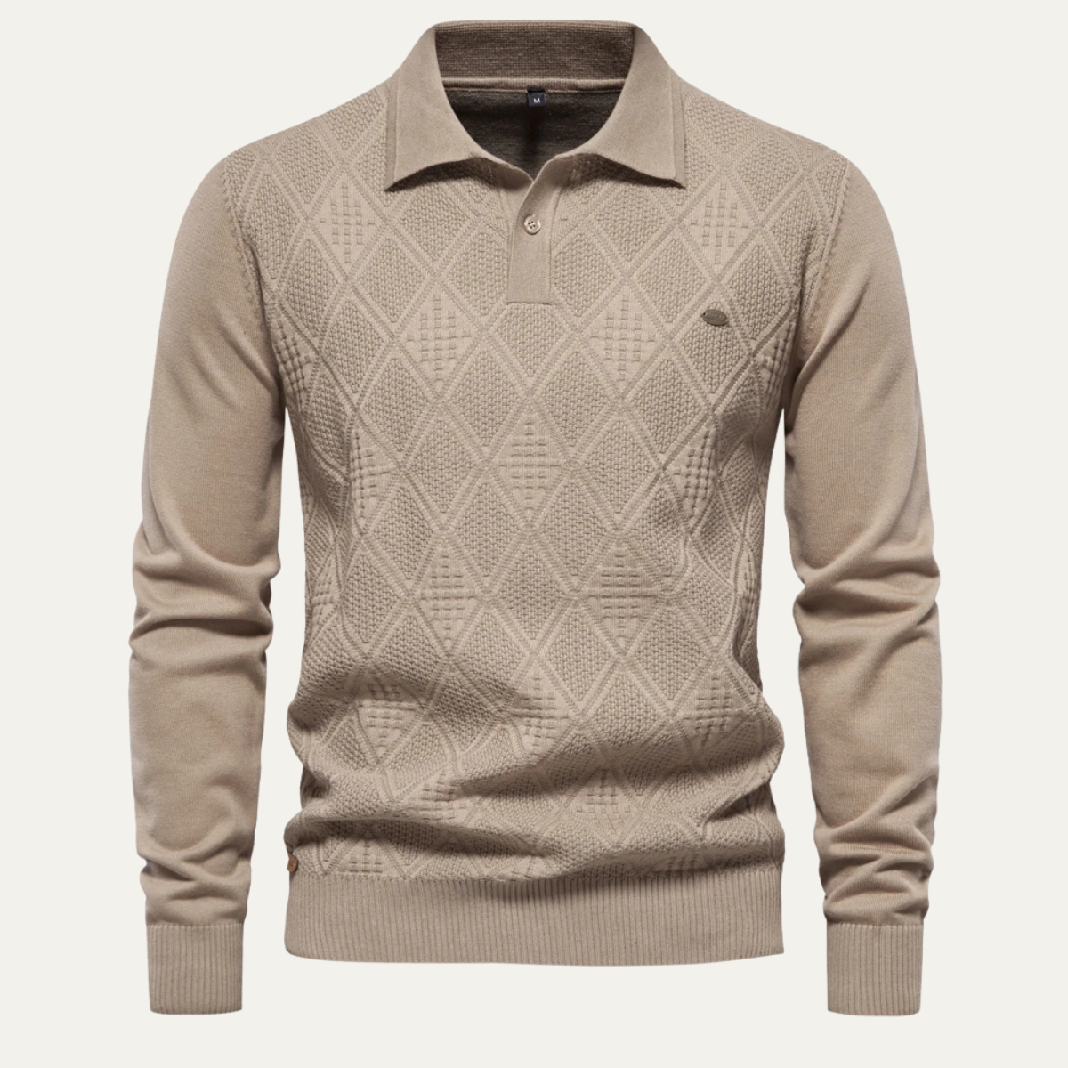 Hebrides gebreide polo