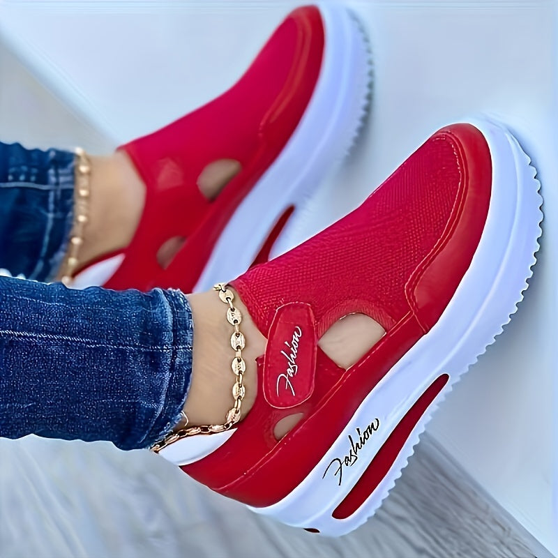 Ademende instap-On-sneaker met stevige pasvorm