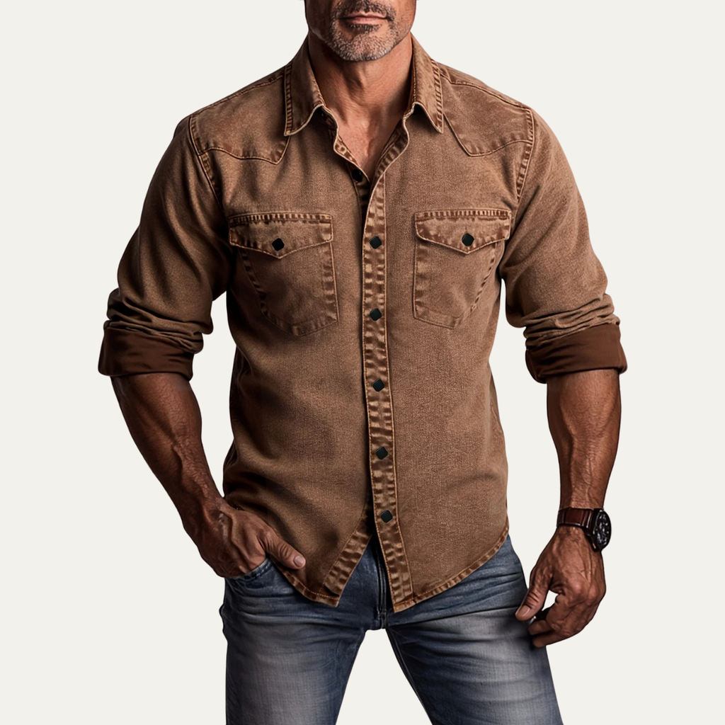 Foxhaven denim spijkeroverhemd