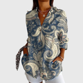 Lichte en kleurrijke printblouse