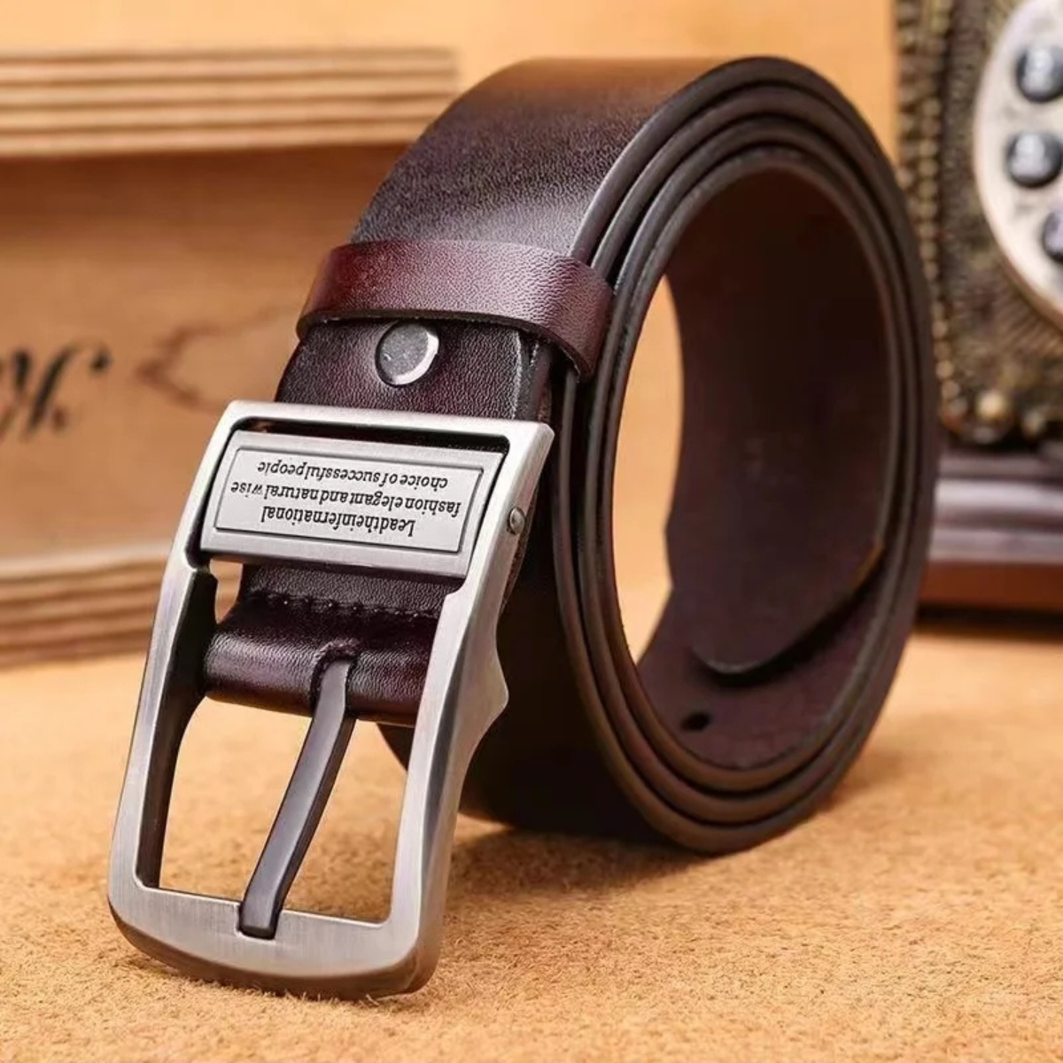 Brighton leren riem