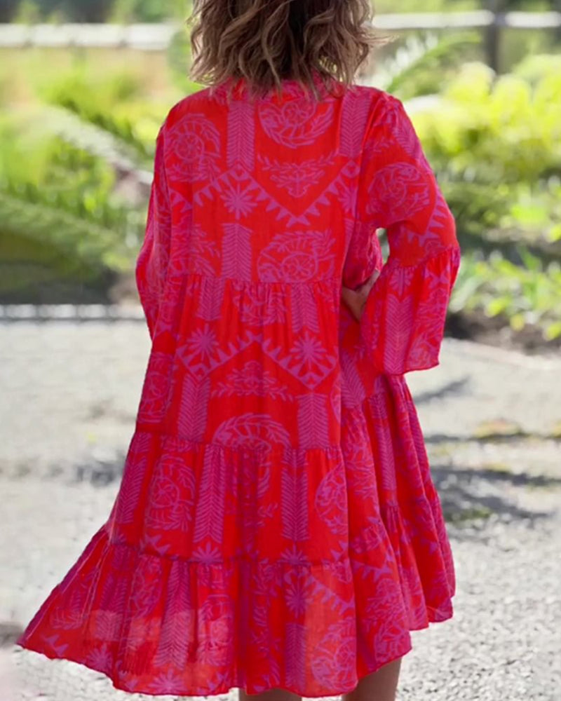 Joyce - Elegante boho-chique jurk