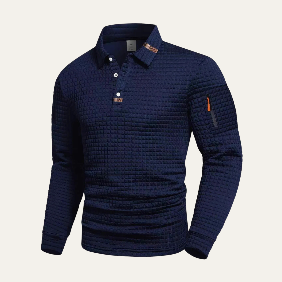Avellino poloshirt lange mouw