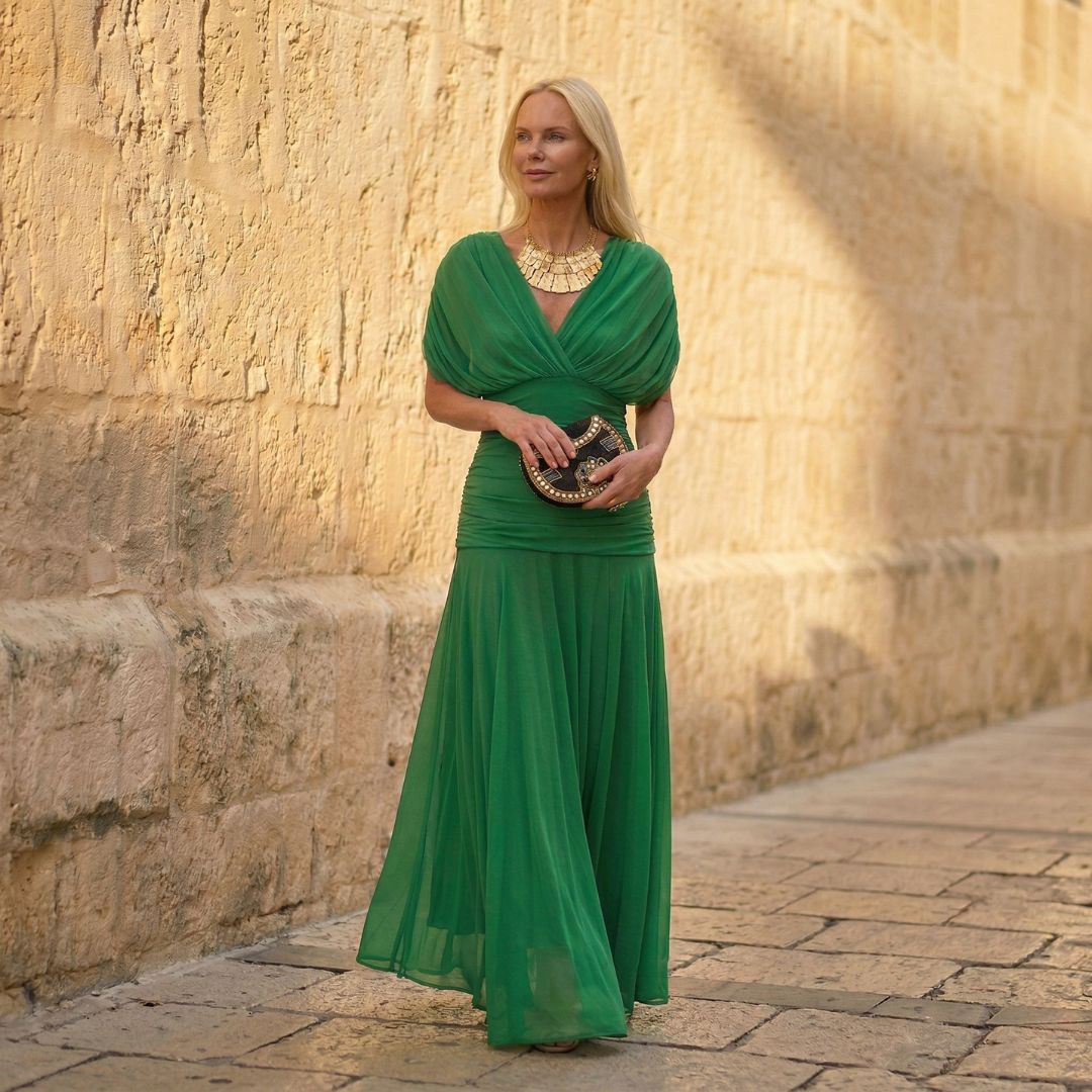 Sienna | Elegante groene jurk