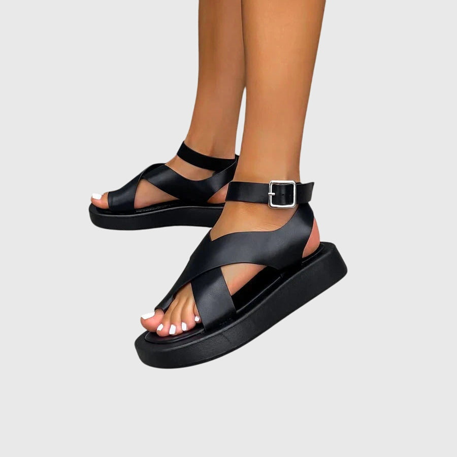Bria - Dikke plateausandalen