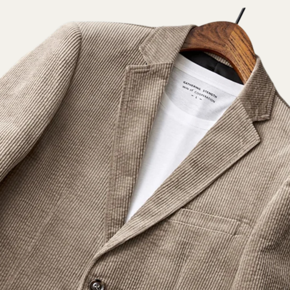 Aldridge katoenen blazer