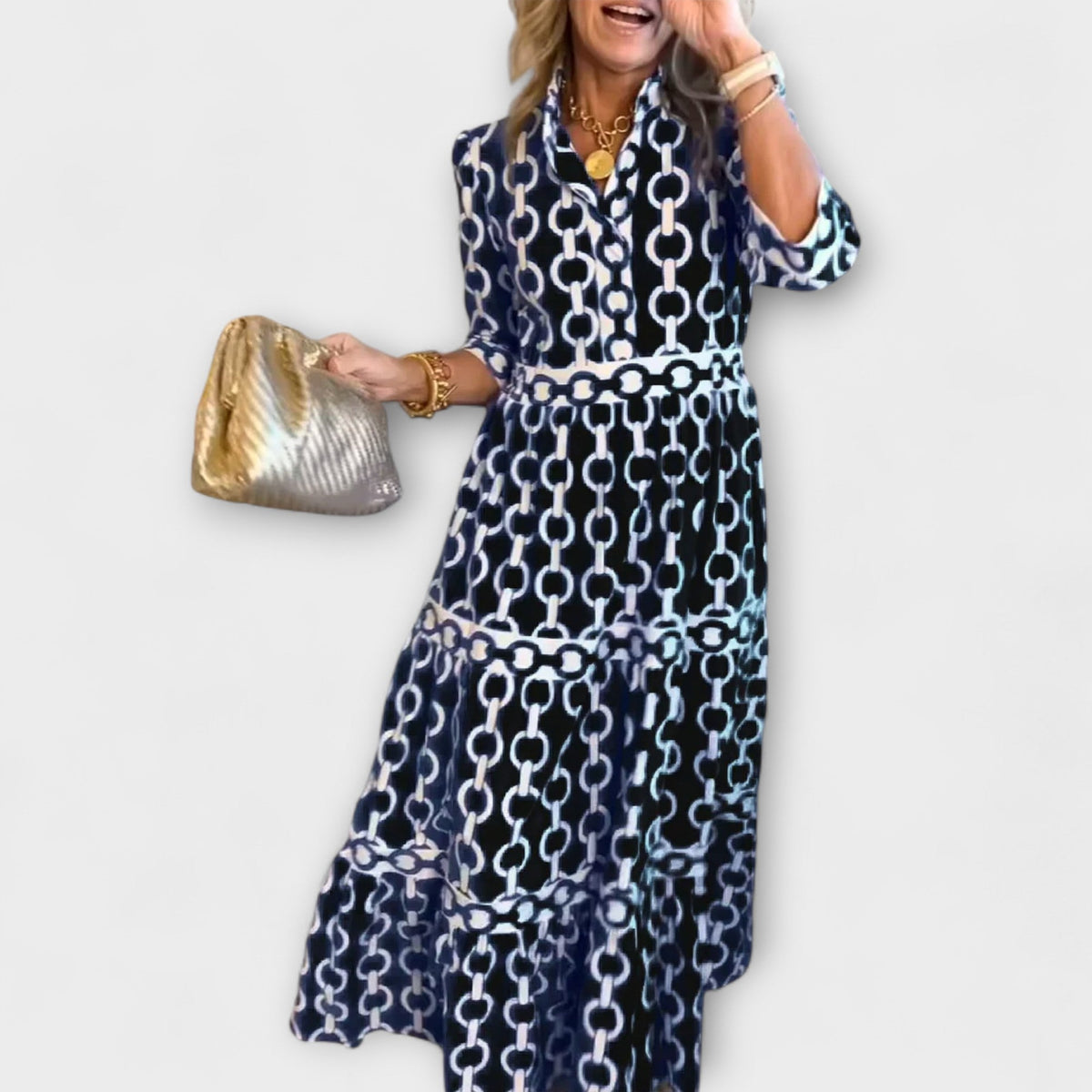 JULIANA | MIDIJURK MET KETTINGDESSIN