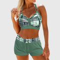 Janelle | Hoogtaille Ripp-bikini
