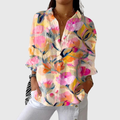 Lichte en kleurrijke printblouse