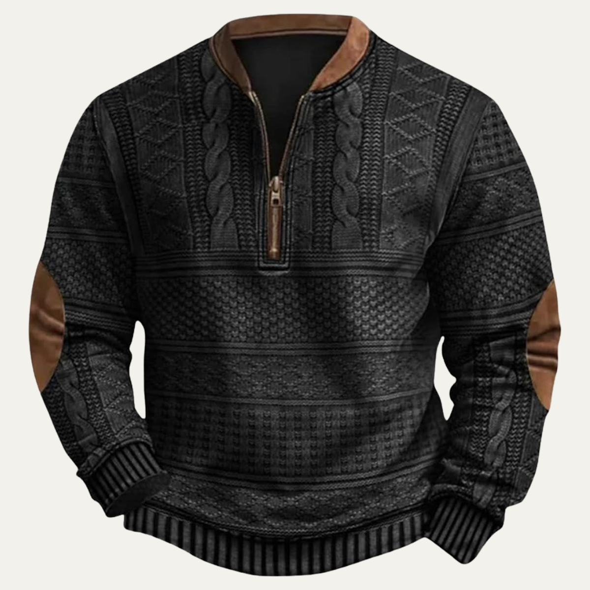 Siena half-zip trui
