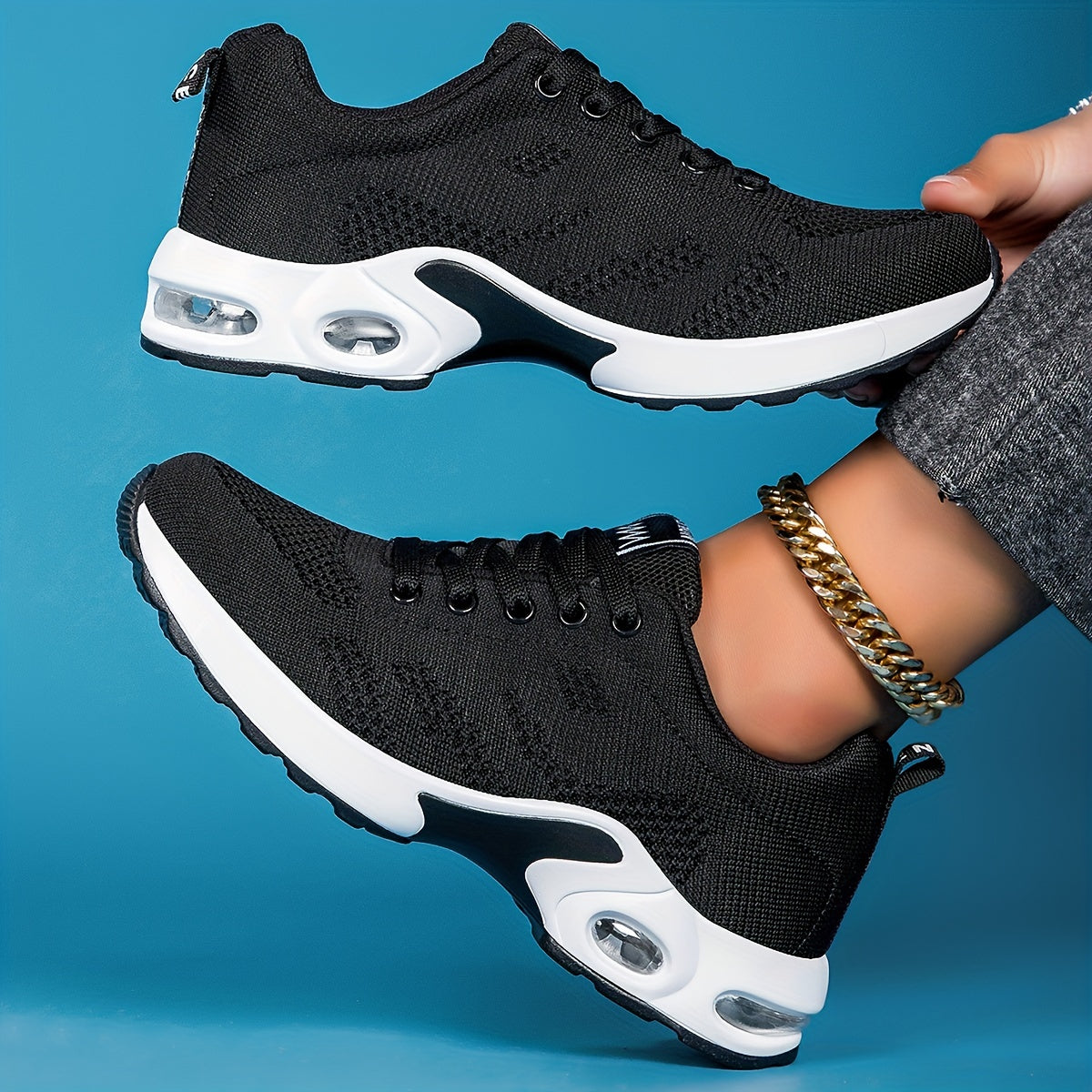 Ademende, dempende, antislip sneakers