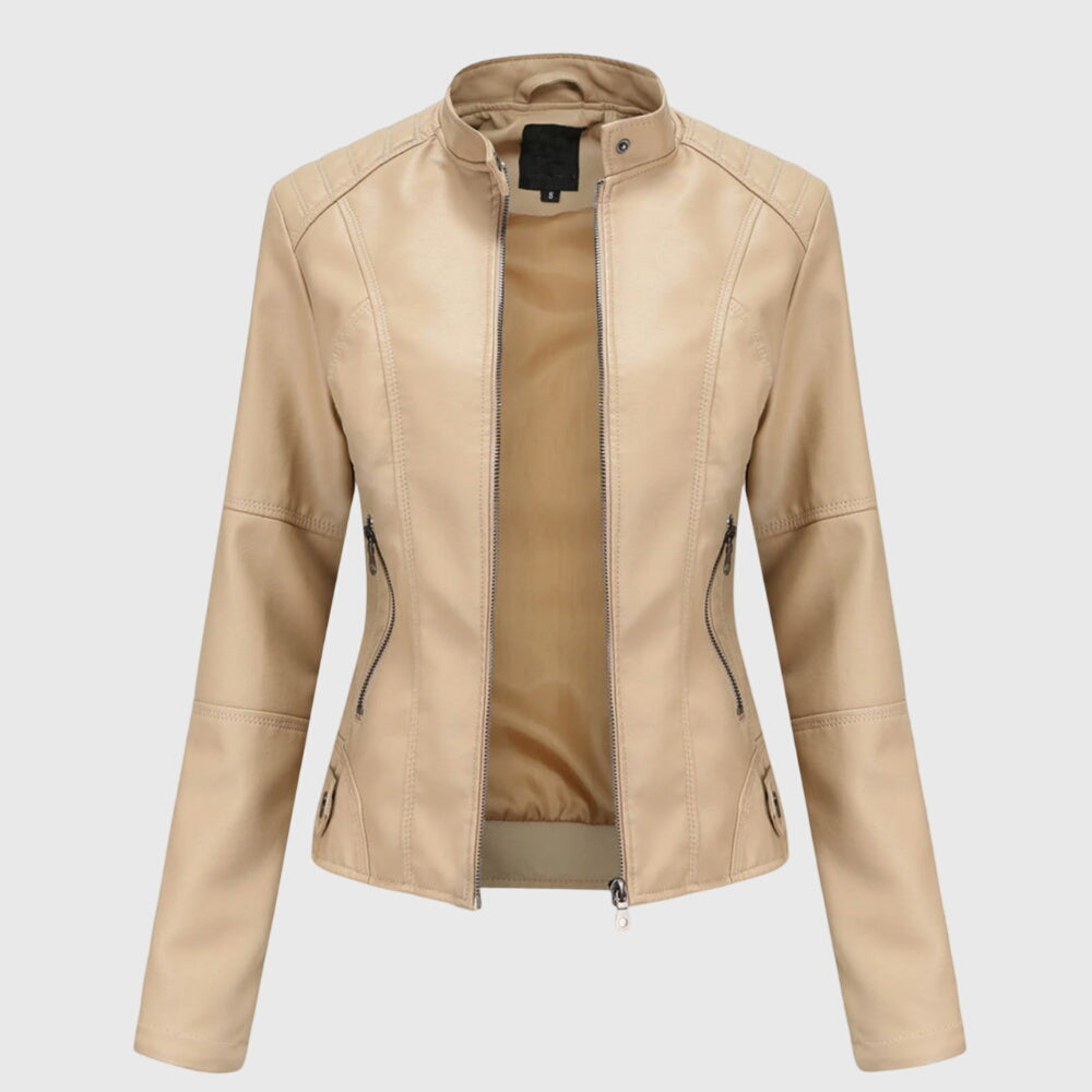Giorgina™ - Elegant leren jack voor dames