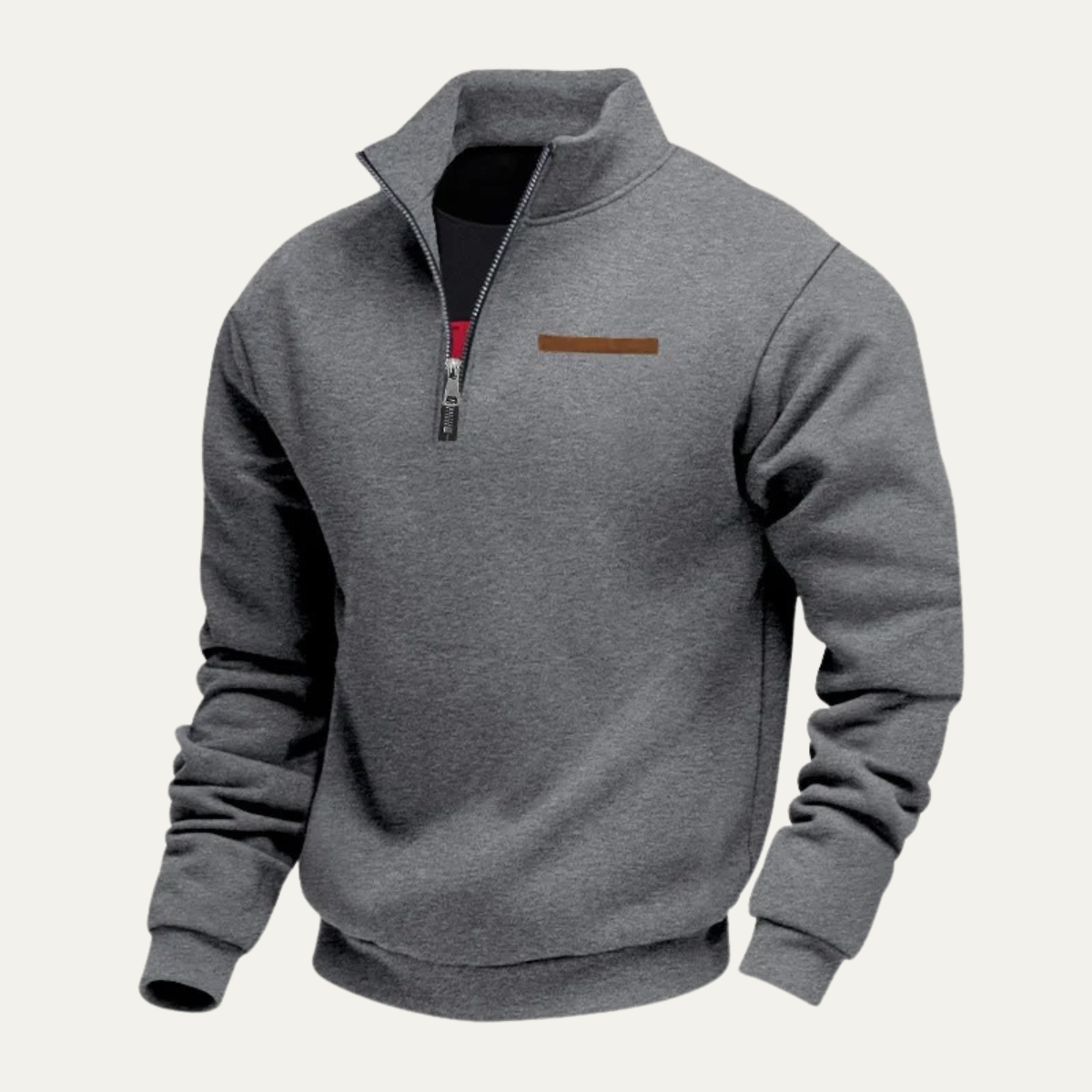 Silverbrook half-zip trui