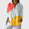 Lichte en kleurrijke printblouse