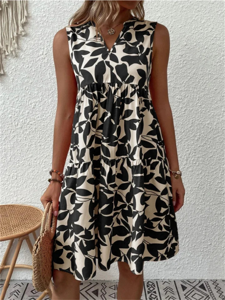 TASHA | Midijurk vloeiend en evenwichtig