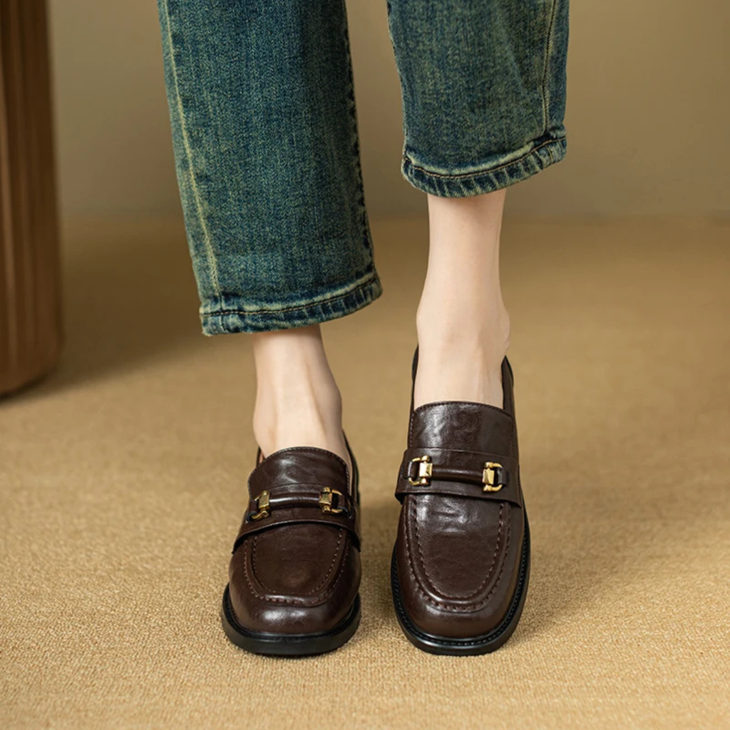 Montepulciano leren loafer
