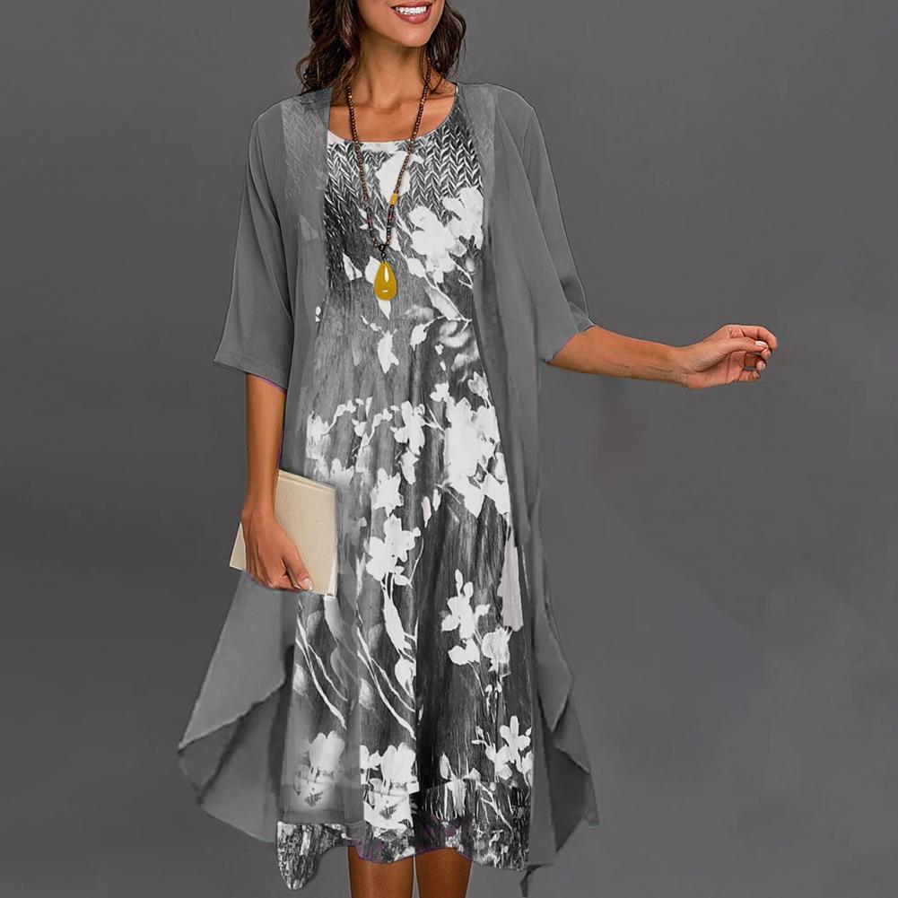Anita - Elegante jurk ensemble
