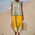 Comfortabele mouwloze zomerjurk