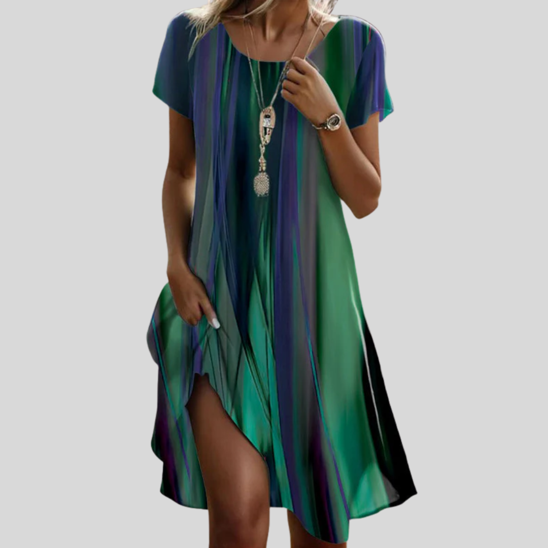 Genna - Verloop boho casual jurk