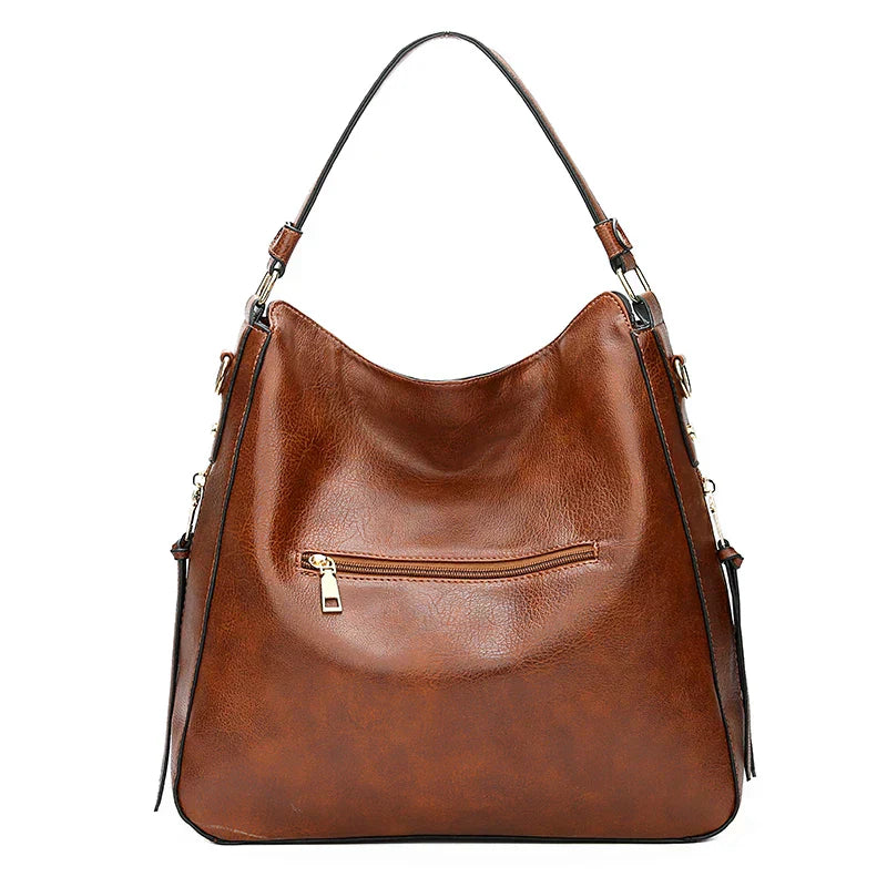 Lisa™ | Tijdloze leren handtas
