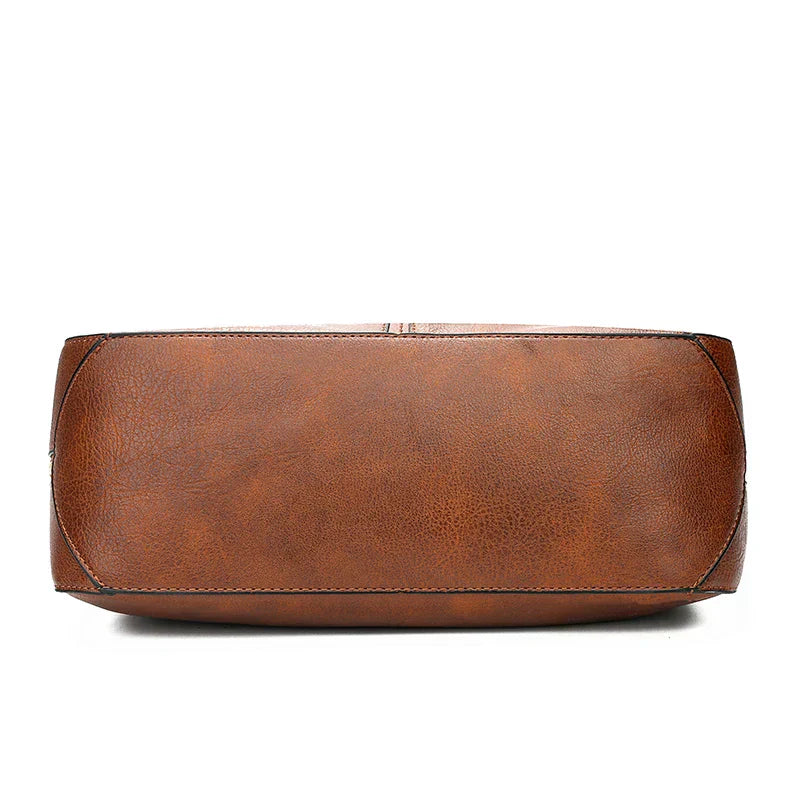 Lisa™ | Tijdloze leren handtas