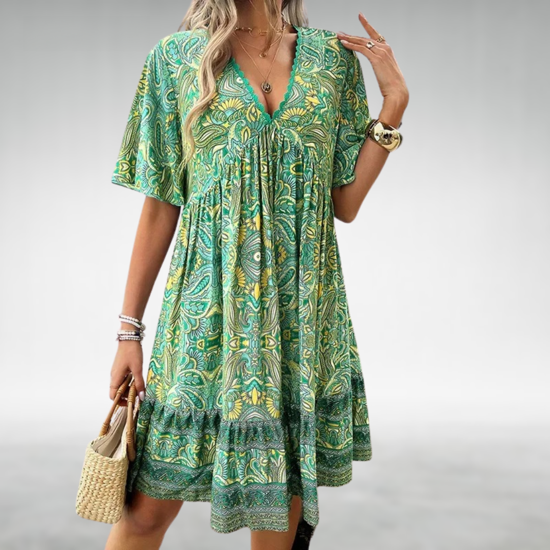 Quinley - Swing jurk boho