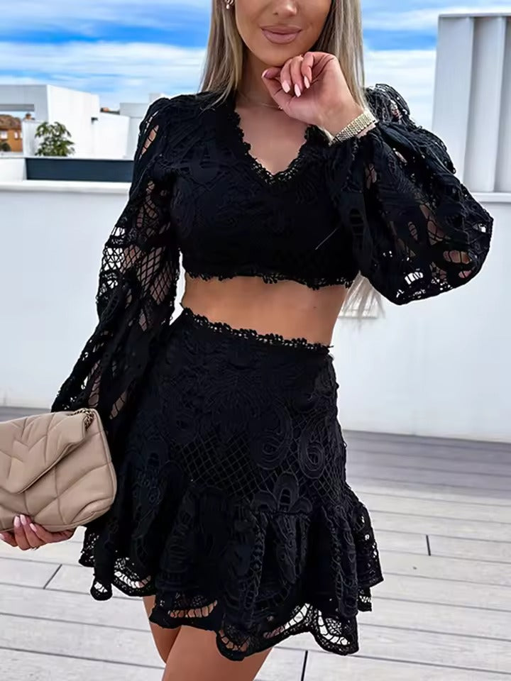 Jess - Elegant kanten ensemble