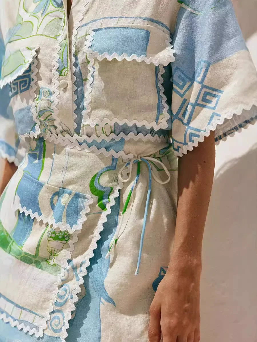 Solene - Ensemble patchwork chic