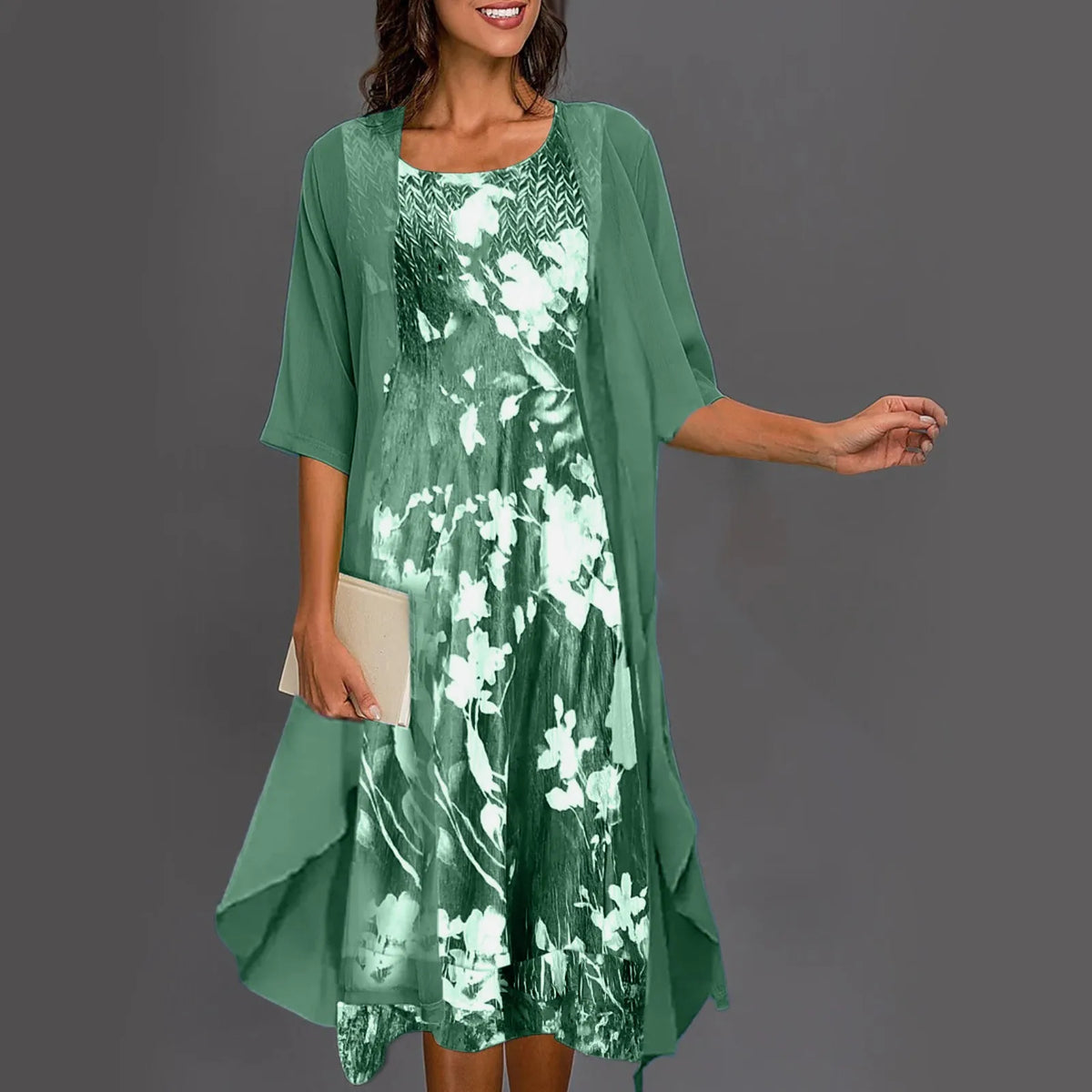 Anita - Elegante jurk ensemble