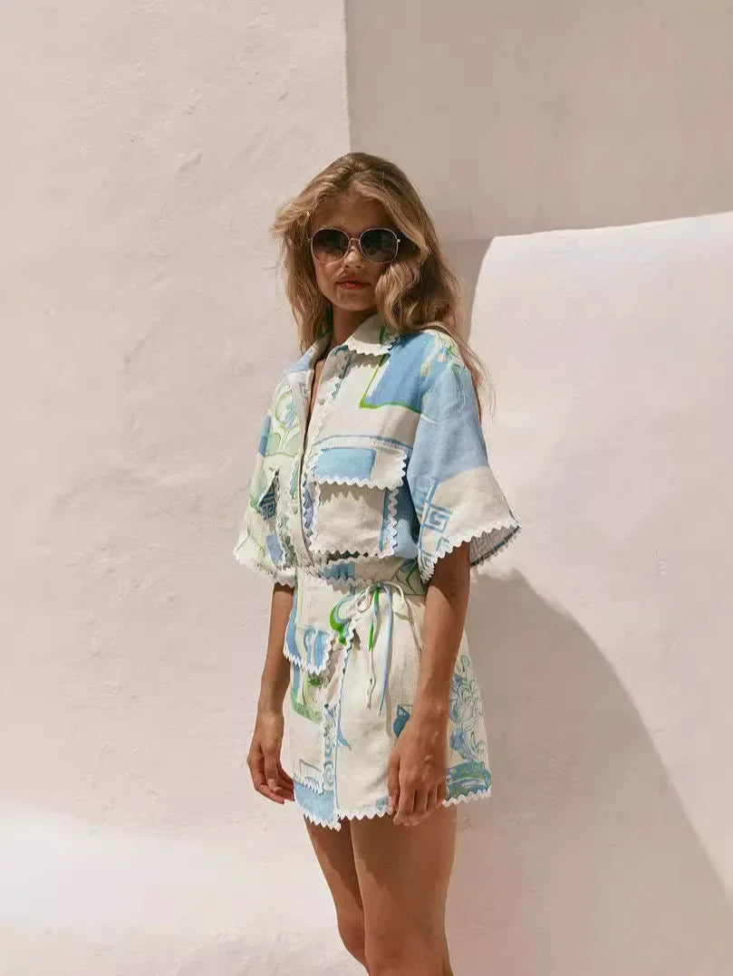 Solene - Ensemble patchwork chic