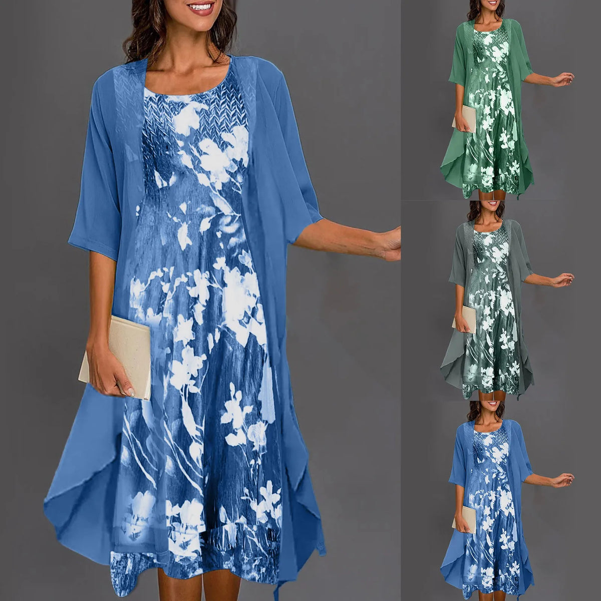 Anita - Elegante jurk ensemble