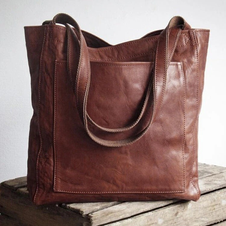 Kimberly™ | Klassieke leren handtas