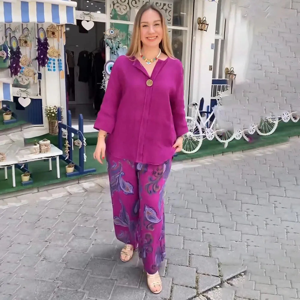 Flavia - Elegant boho ensemble