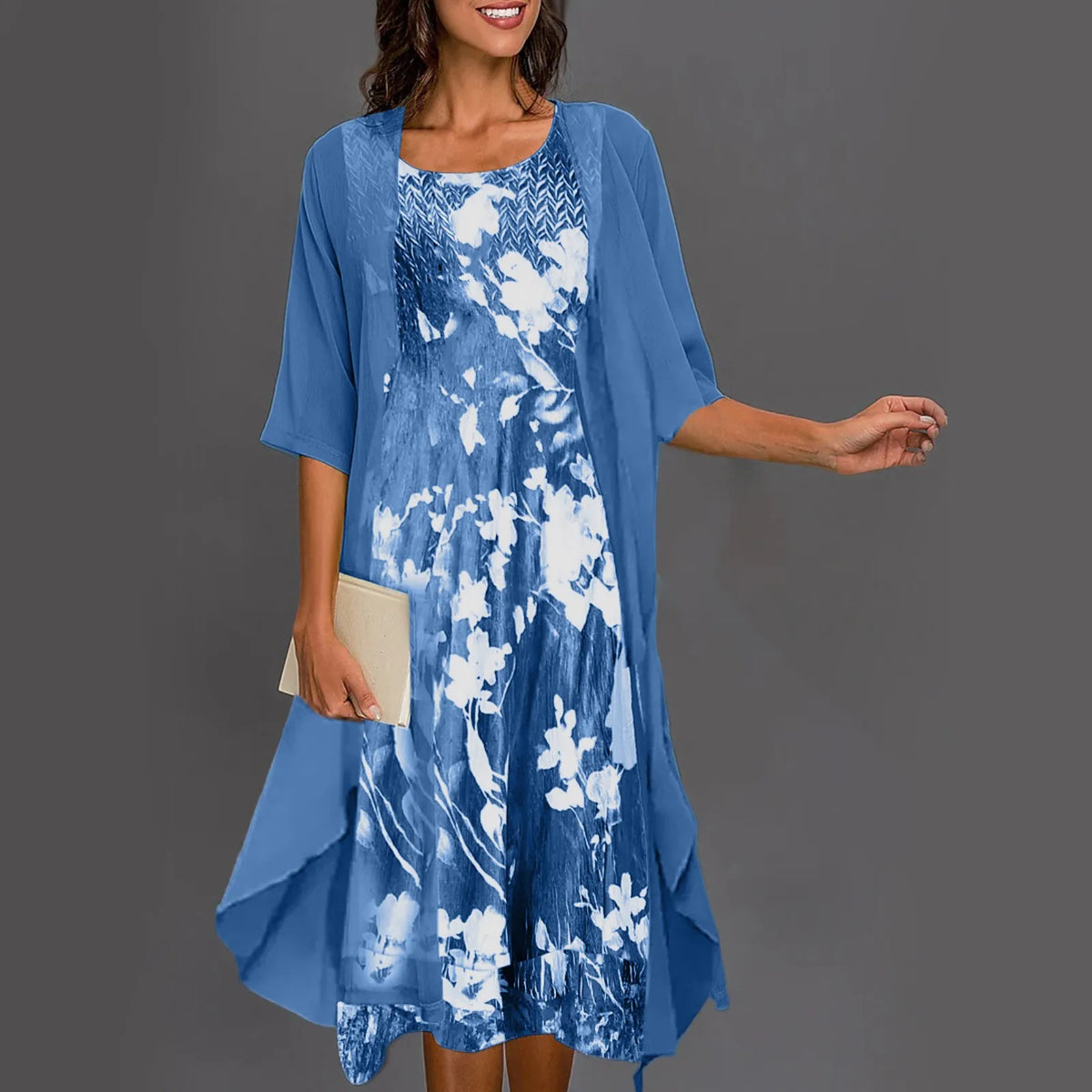 Anita - Elegante jurk ensemble