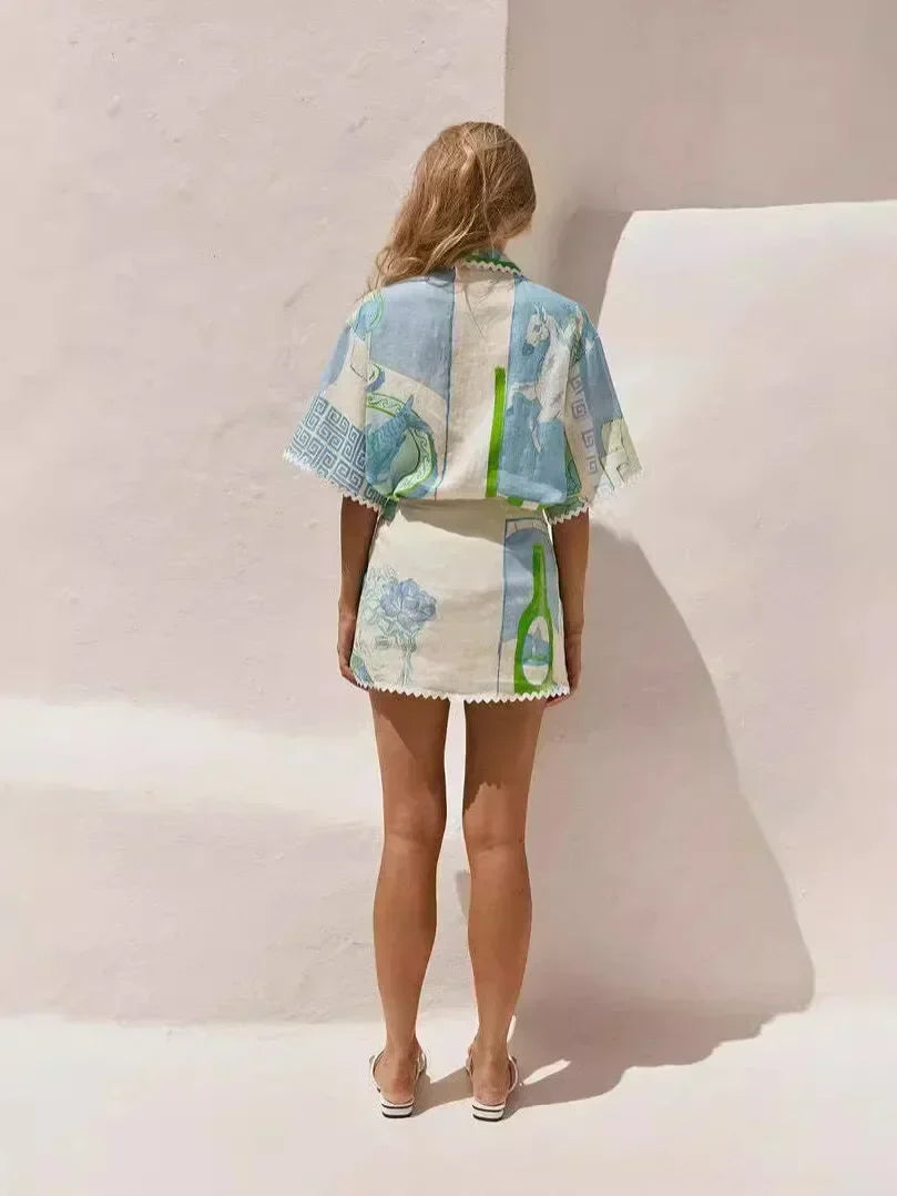 Solene - Ensemble patchwork chic