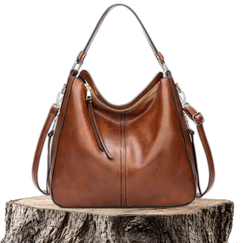 Lisa™ | Tijdloze leren handtas