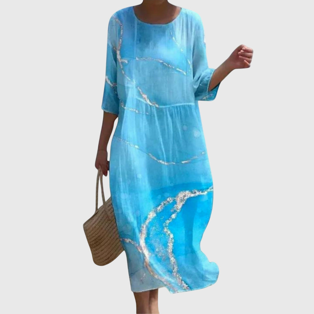 Hayley™ | Elegante maxibloemenjurk