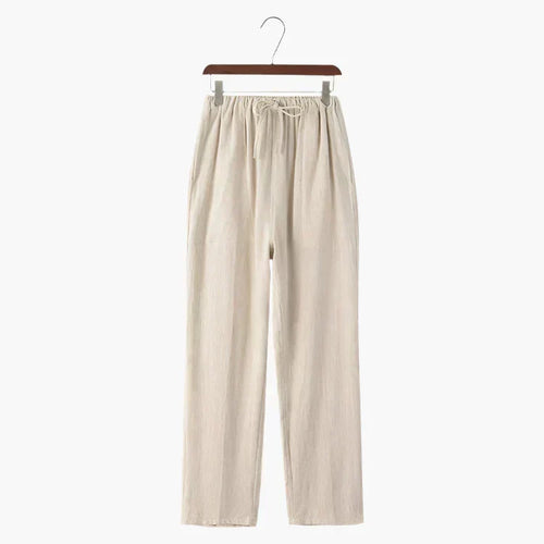 Adrien Fluid linnen broek