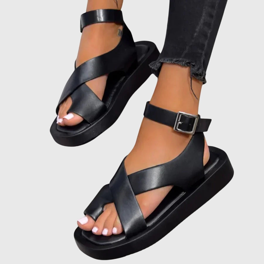 Bria - Dikke plateausandalen