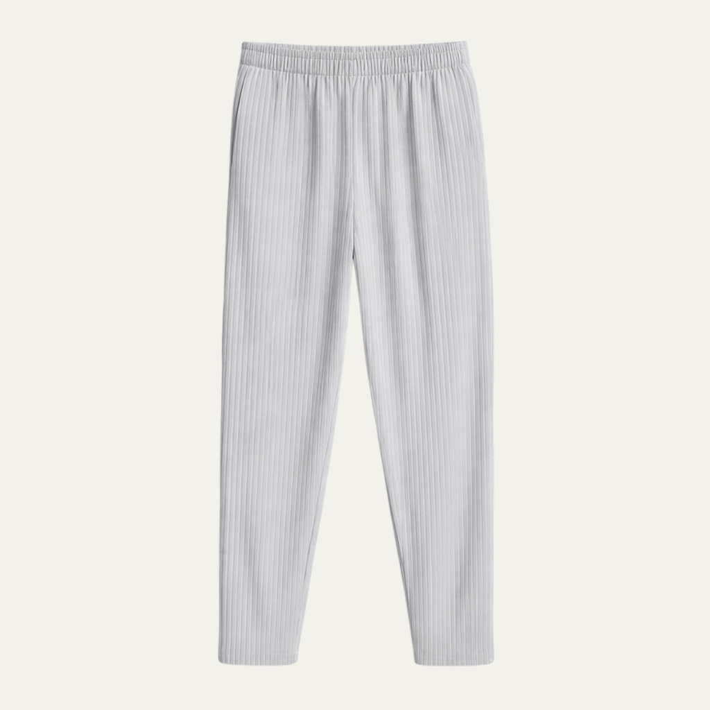 Aldercrest zijden broek straight leg