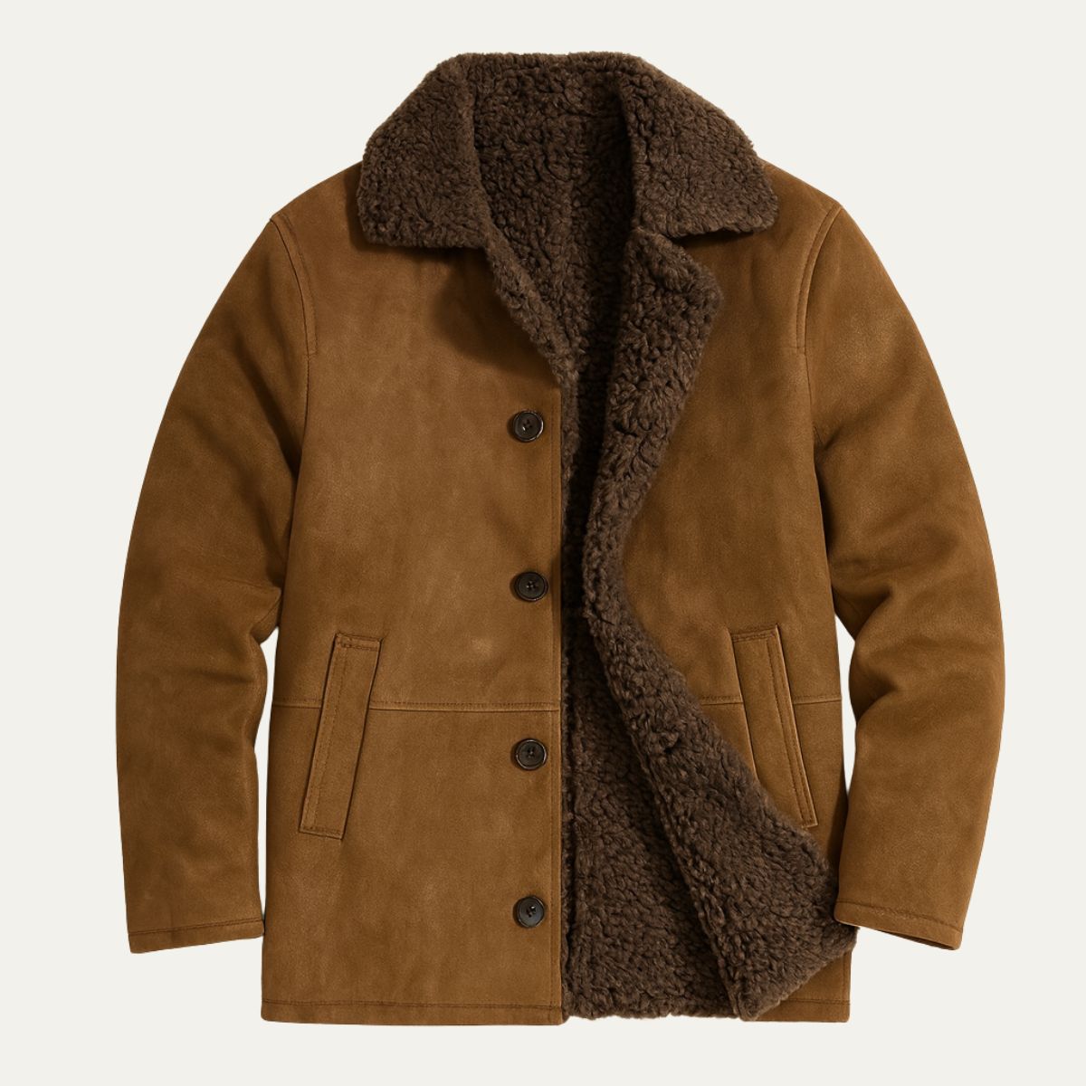 Ashen Shearling jas